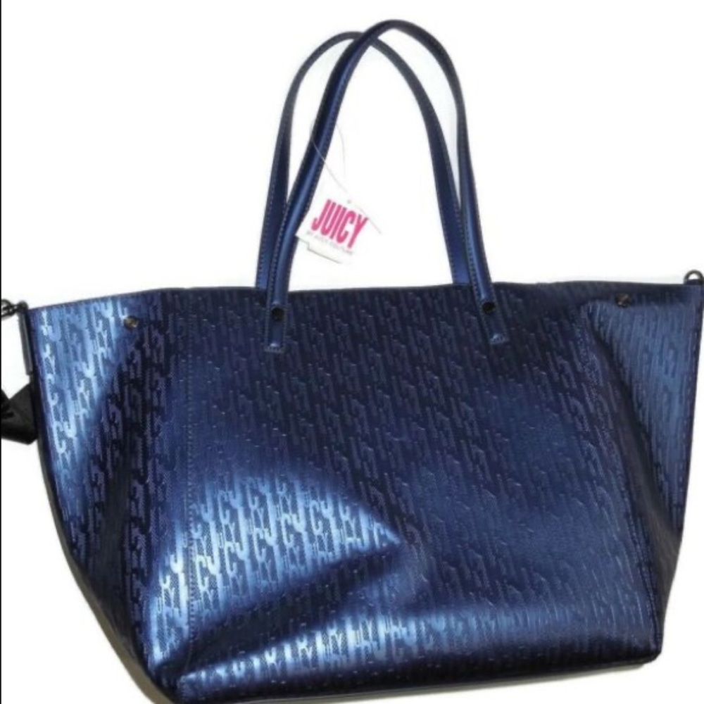 Juicy Couture Arlington Soft Tote Navy Pearl